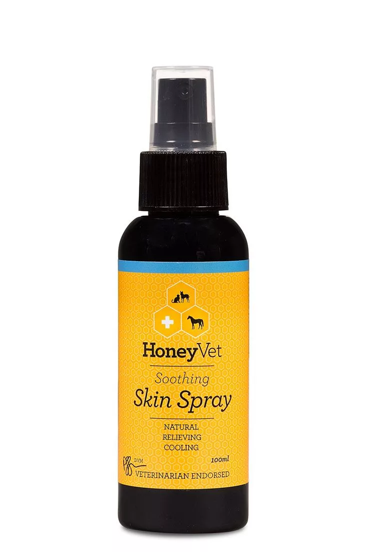 Honey Vet Dog Skin Spray spray for itchy animals nz
