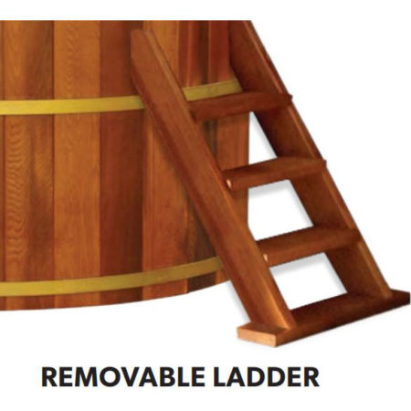 hot tub-Removable Ladder