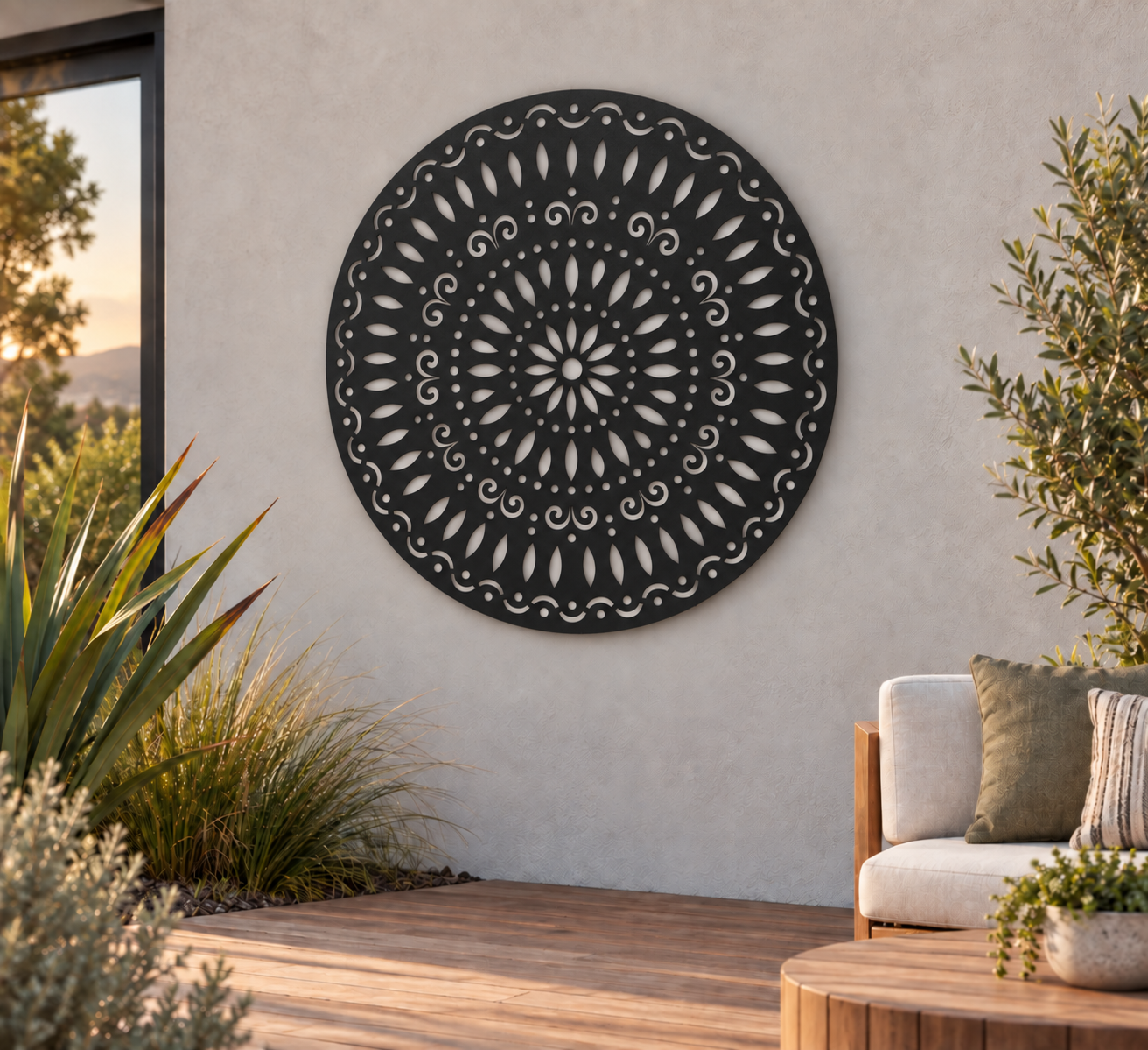 Harmony Mandala Black