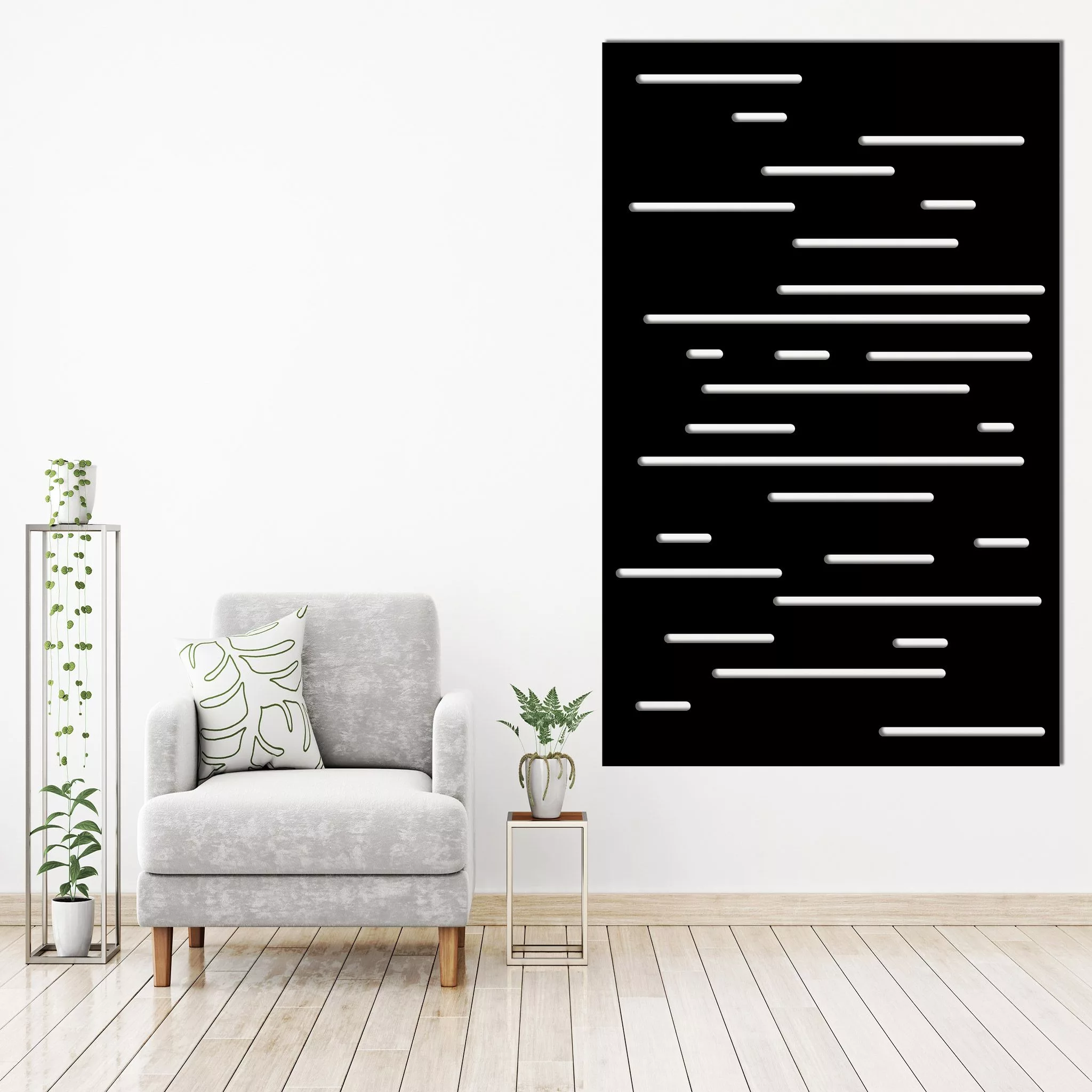Vertical Lines-metal-wall-art-fence Vertical Lines-metal-wall-art-fence