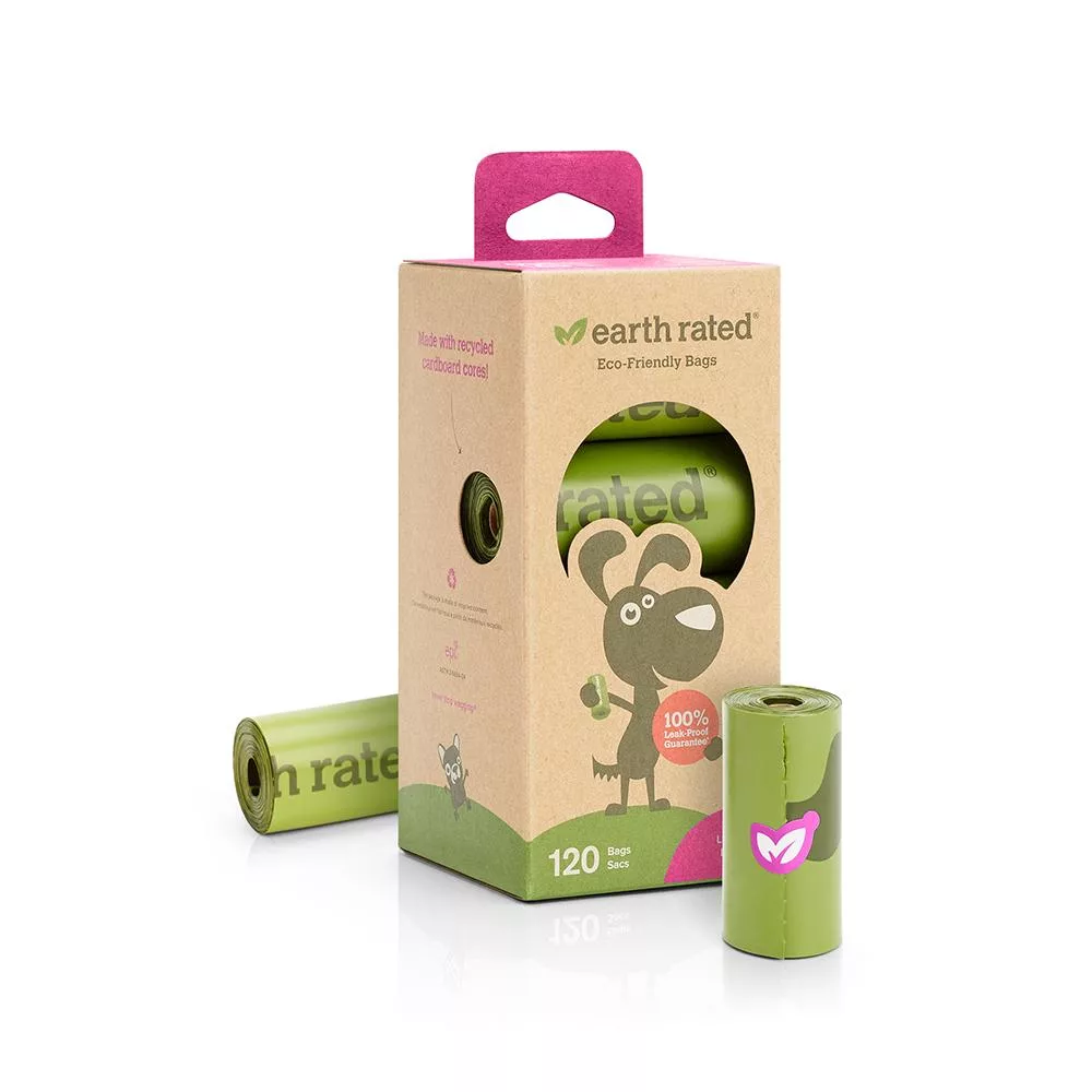 BIO120 Earth Rated Degradable Dog Poop Bags BIO120 Earth Rated Degradable Dog Poop Bags