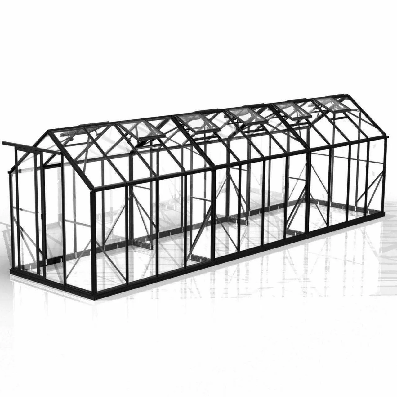 6x24-glasshouse glass house for sale nz