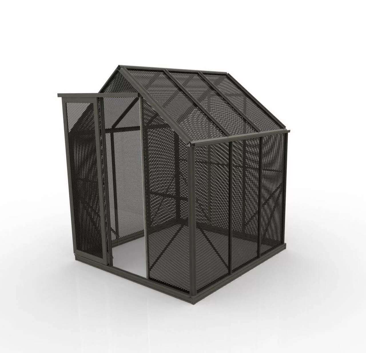 6x6-shade-house-aluminium-shade-mesh Shade house for plants nz