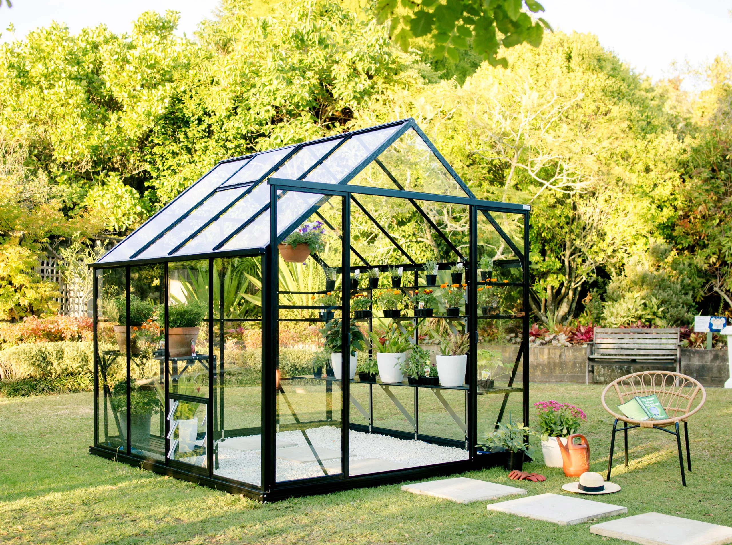 Glasshouse Mitre 10 glass houses
