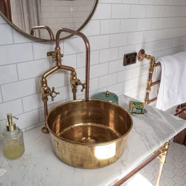 copper vessel sinks