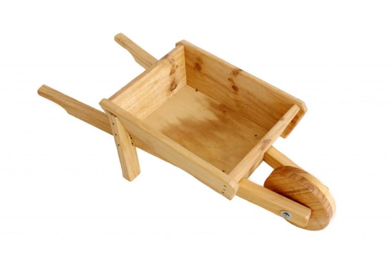 Childrens Wooden Wheelbarrow NZ Made Products Ladybugs