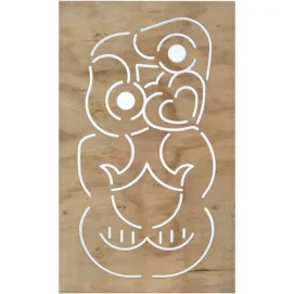 maori garden fence panel