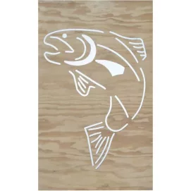 decorative trout panels