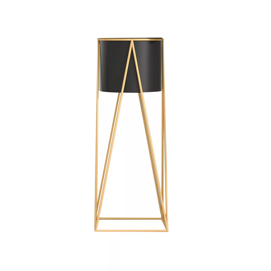 FPotH72BLK-000 50cm high plant stands