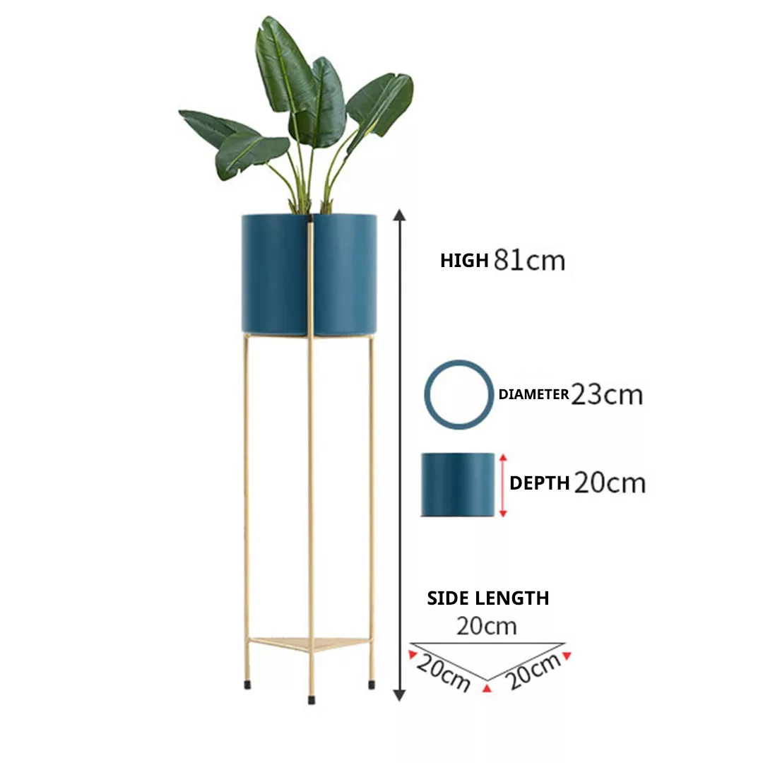 FPotH85BLU-001 tall plant stand nz