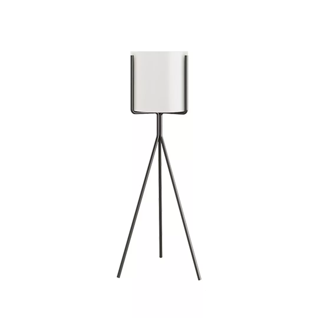White Plant Stand 1 white plant stand