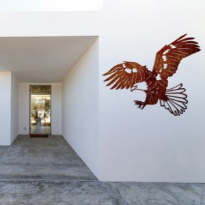large metal bird wall art