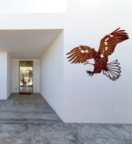 large metal bird wall art