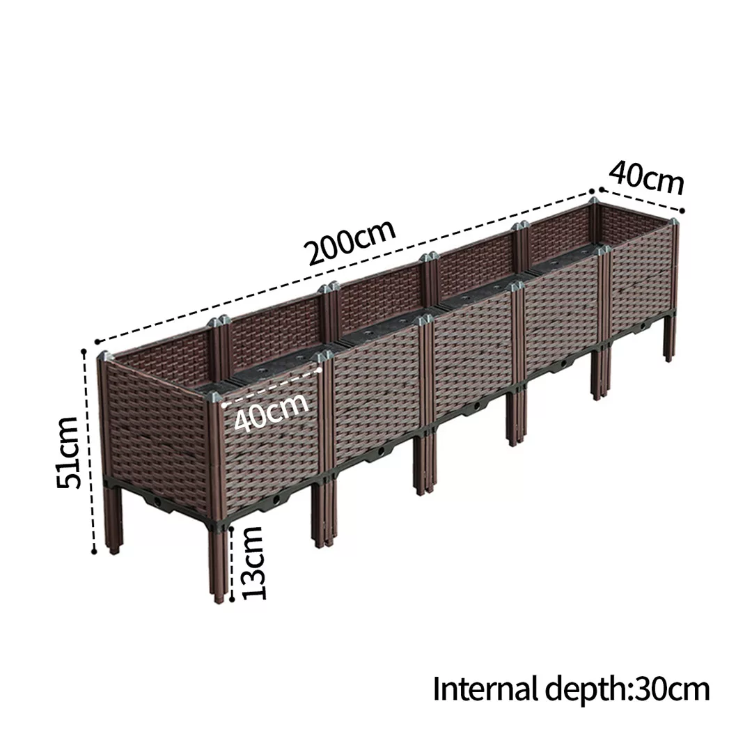 PlantBox5F-004 lightweight planter boxes nz