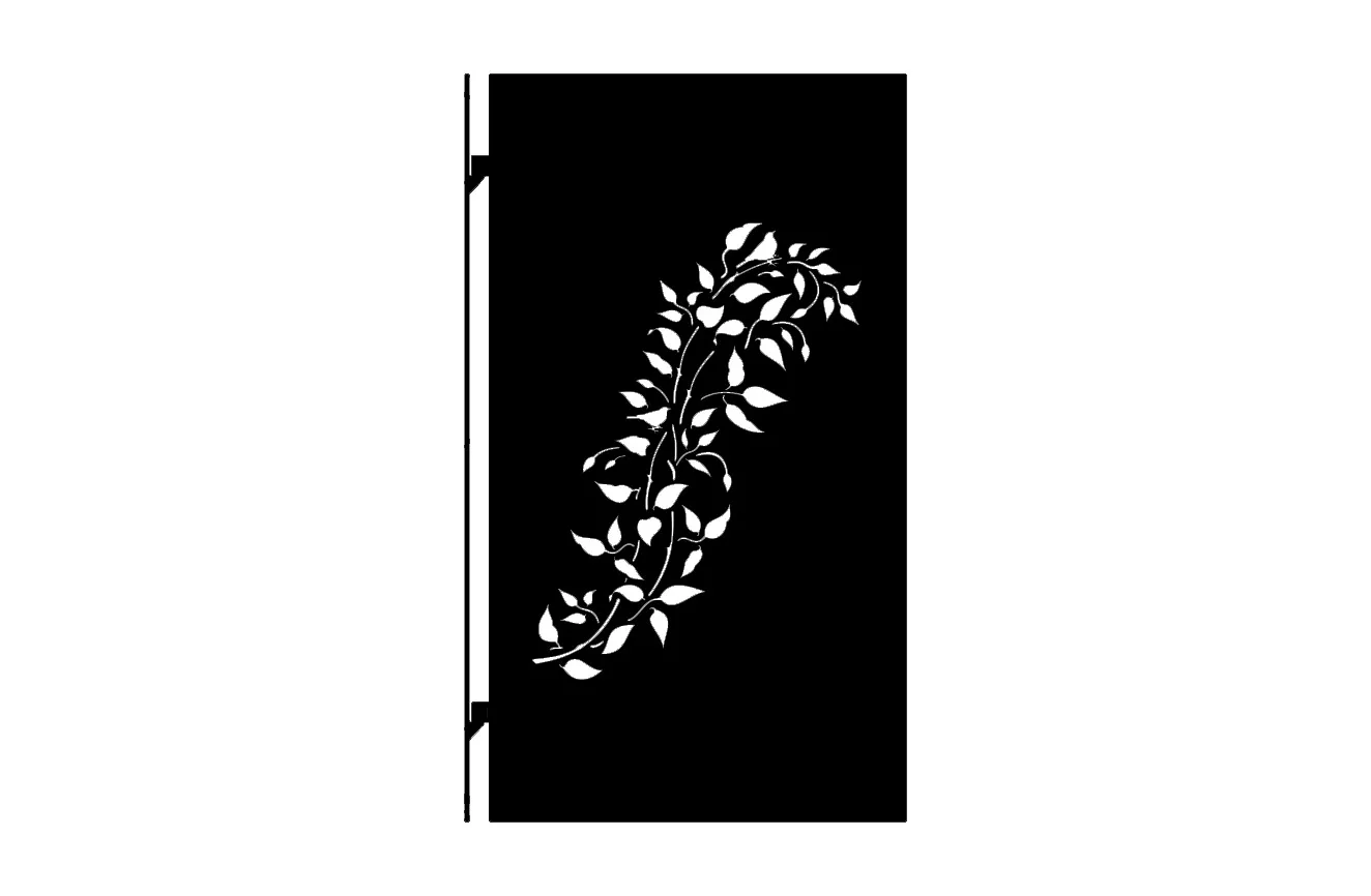 Bird-Gate-1000-w-x-1800-h-Black garden gates