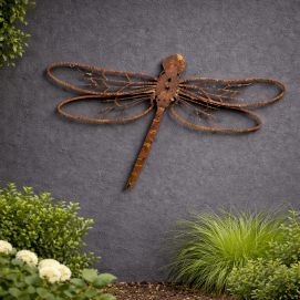 dragonfly garden art