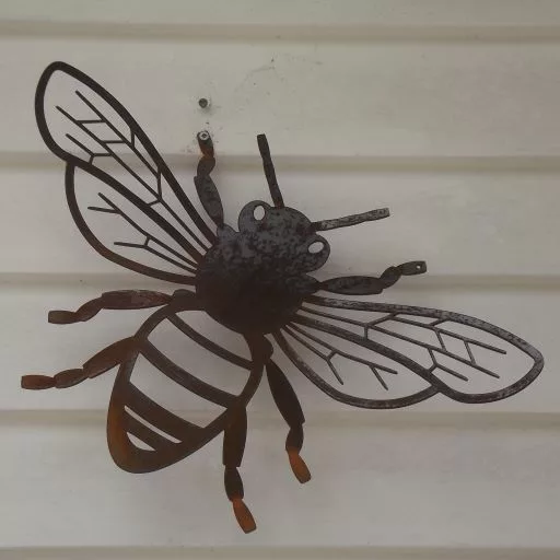 Honey Bee Wall bee garden art