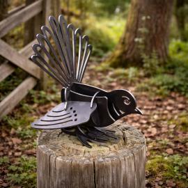 fantail garden art