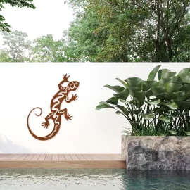 lizard garden art